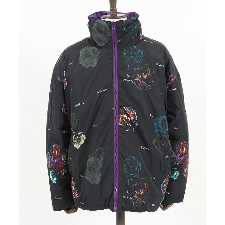 SALE セール グリムクラップ GLIMCLAP 3M fake-down floral-patterned fabric reversible jacket_8