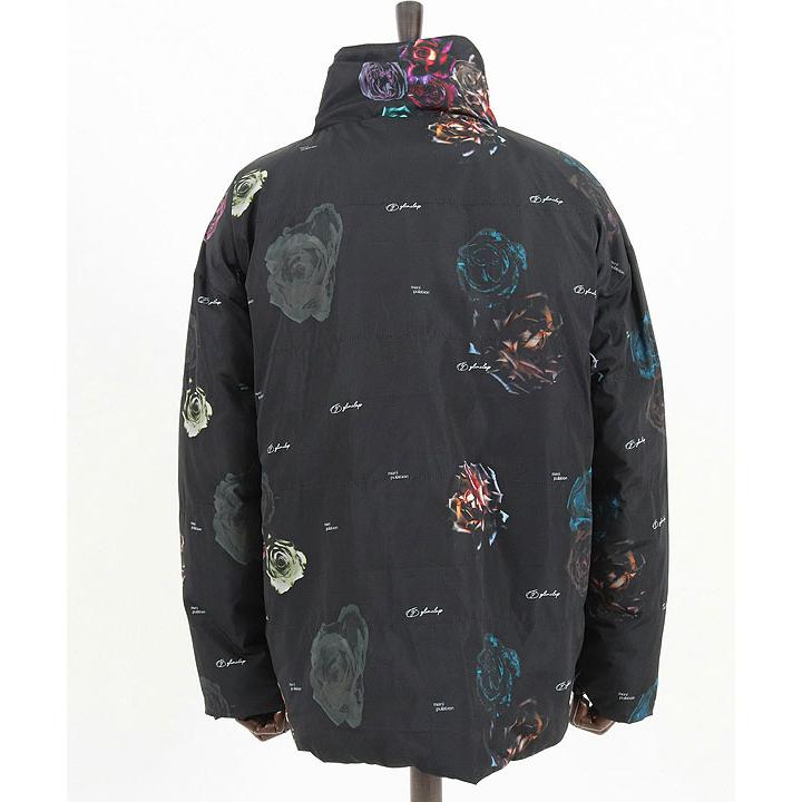 SALE セール グリムクラップ GLIMCLAP 3M fake-down floral-patterned fabric reversible jacket_9