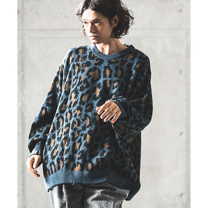 GLIMCLAP SALE セール グリムクラップ セーター GLIMCLAP Leopard