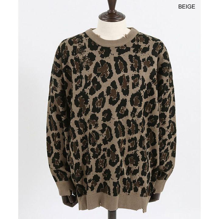 GLIMCLAP SALE セール グリムクラップ セーター GLIMCLAP Leopard