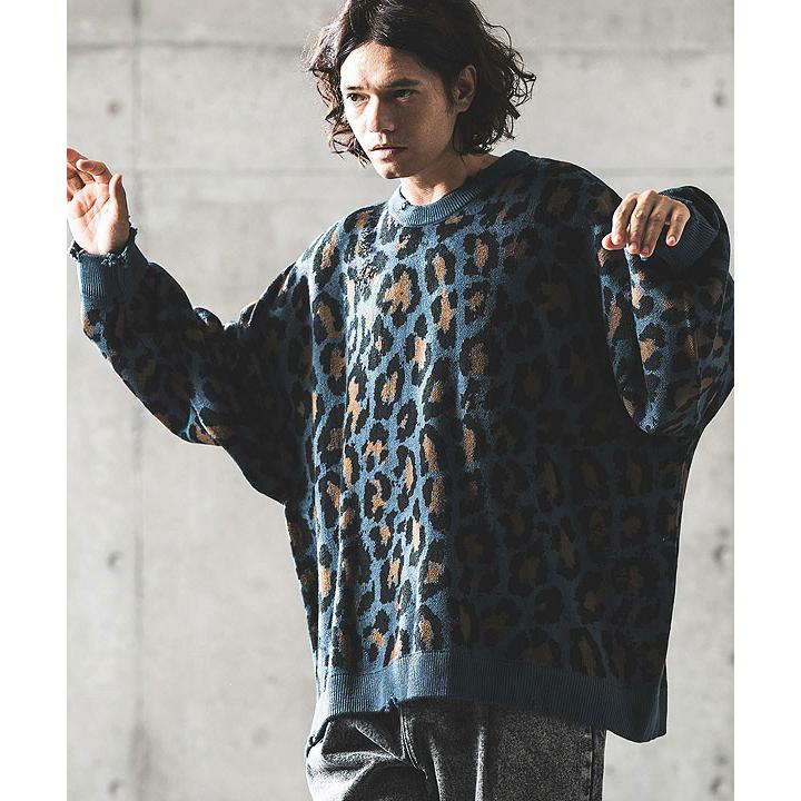 GLIMCLAP SALE セール グリムクラップ セーター GLIMCLAP Leopard 
