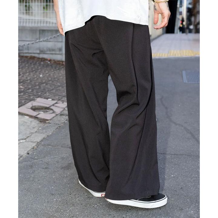 Subciety（サブサエティ） パンツ SUBCIETY Cross tuck slacks