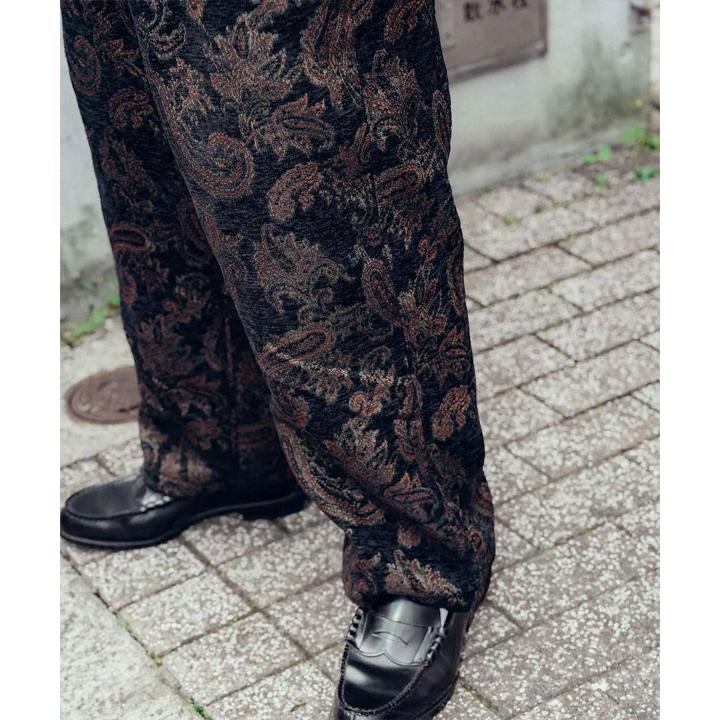 Subciety（サブサエティ） パンツ SUBCIETY Chenille trousers