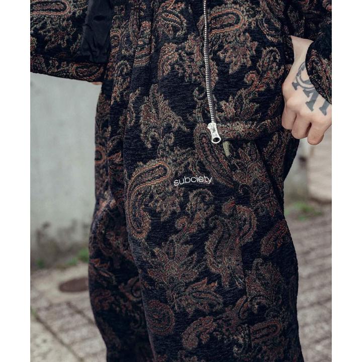 Subciety（サブサエティ） パンツ SUBCIETY Chenille trousers