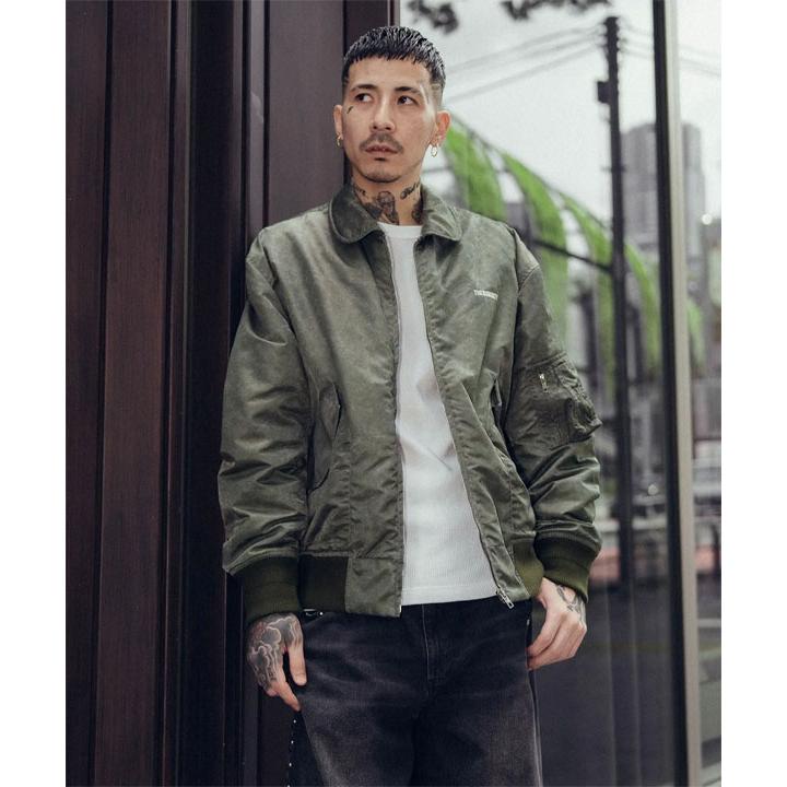 サブサエティ ジャケット SUBCIETY CWU-36P subciety メンズ ブルゾン 中綿ジャケット ミリタリージャケット 送料無料 ストリートの画像