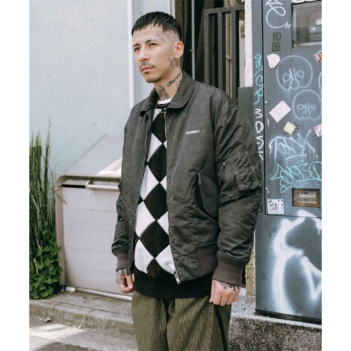 サブサエティ ジャケット SUBCIETY CWU-36P subciety メンズ ブルゾン 中綿ジャケット ミリタリージャケット 送料無料 ストリートの画像
