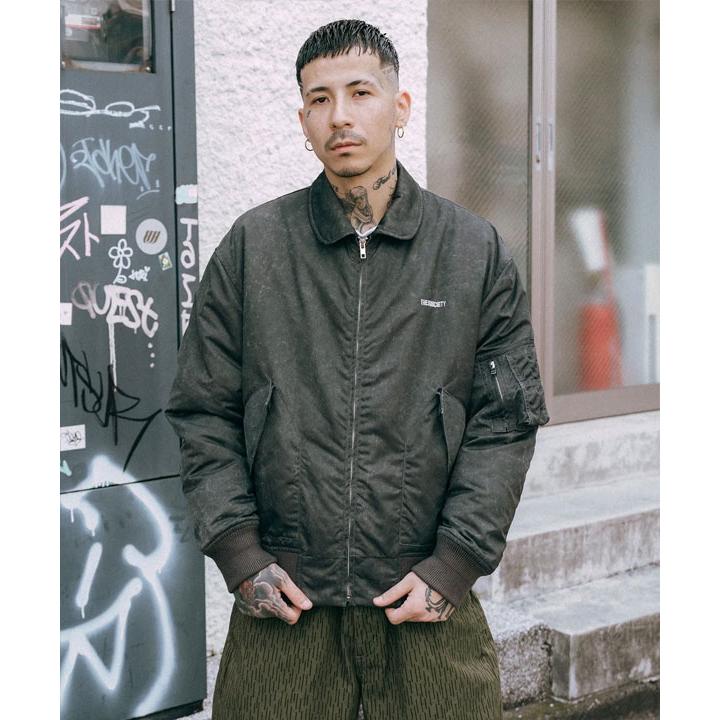 サブサエティ ジャケット SUBCIETY CWU-36P subciety メンズ ブルゾン 中綿ジャケット ミリタリージャケット 送料無料 ストリートの画像