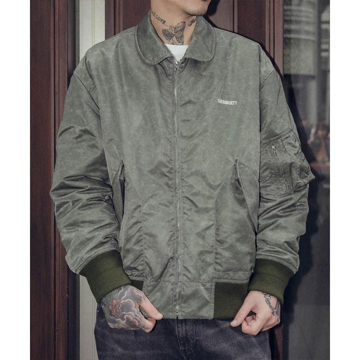 サブサエティ ジャケット SUBCIETY CWU-36P subciety メンズ ブルゾン 中綿ジャケット ミリタリージャケット 送料無料 ストリートの画像
