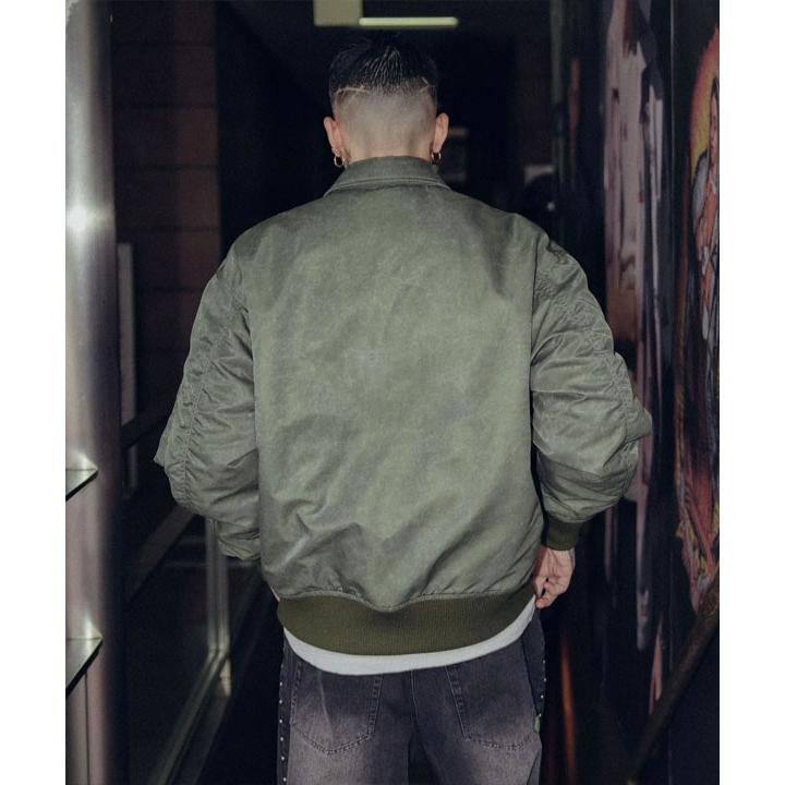 サブサエティ ジャケット SUBCIETY CWU-36P subciety メンズ ブルゾン 中綿ジャケット ミリタリージャケット 送料無料 ストリートの画像