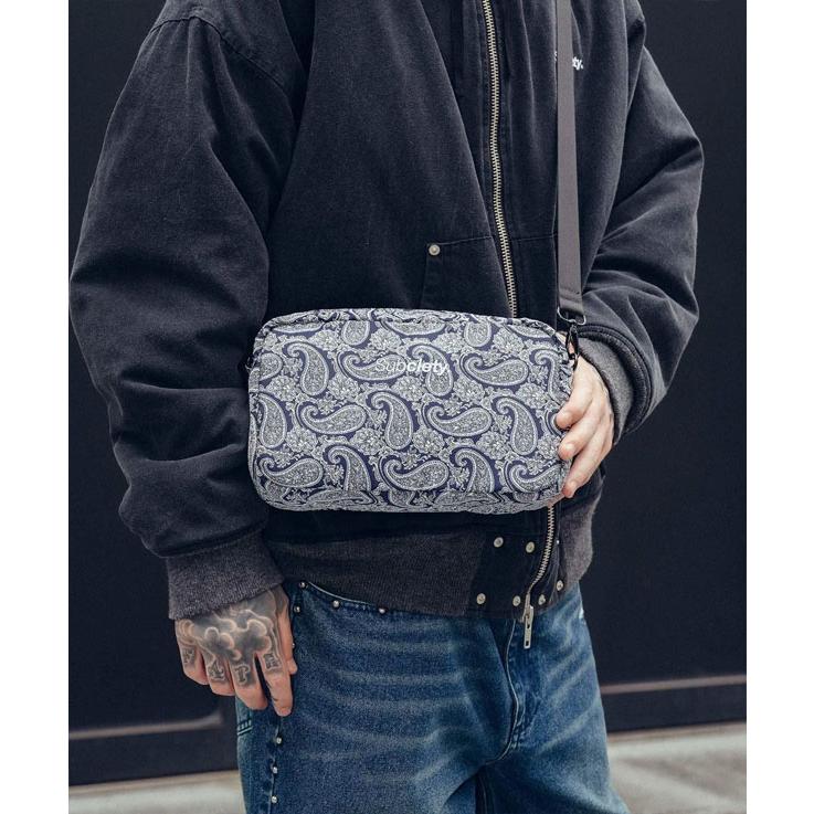 ショベルっちページ サブサエティ ペイズリー ジャガード セットアップ L Subciety（サブサエティ） ショルダーバッグ SUBCIETY Paisley