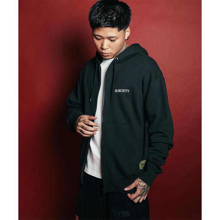 Subciety（サブサエティ） パーカー SUBCIETY Maria zip hoodie