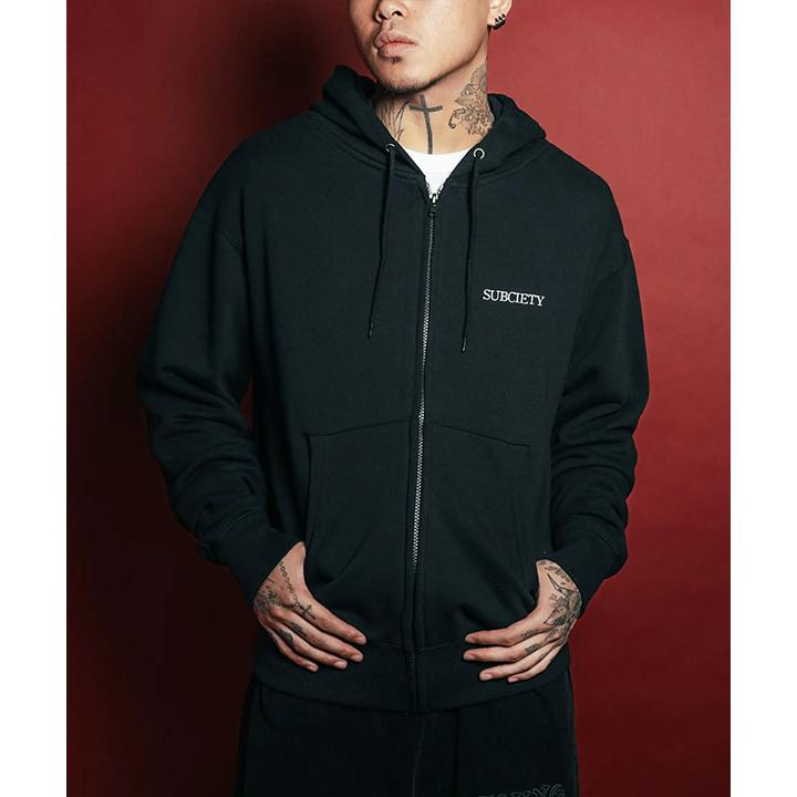 Subciety（サブサエティ） パーカー SUBCIETY Maria zip hoodie