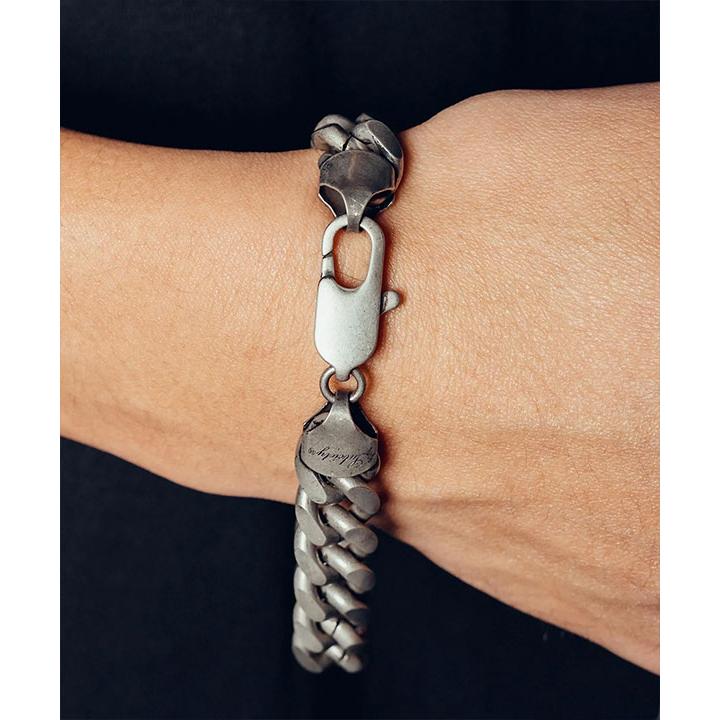 Subciety（サブサエティ） ブレスレット SUBCIETY Curb chain bracelet