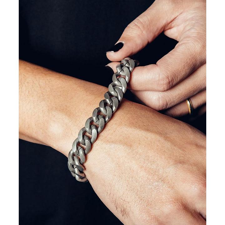 Subciety（サブサエティ） ブレスレット SUBCIETY Curb chain bracelet