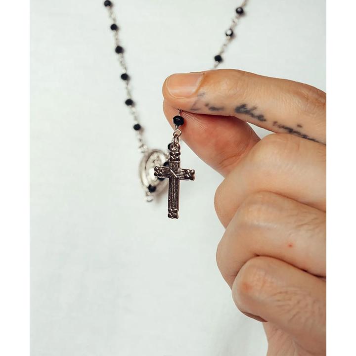 サブサエティ ネックレス SUBCIETY Rosary necklace subciety メンズ ロザリオ ビーズ チェーン 送料無料 ストリート