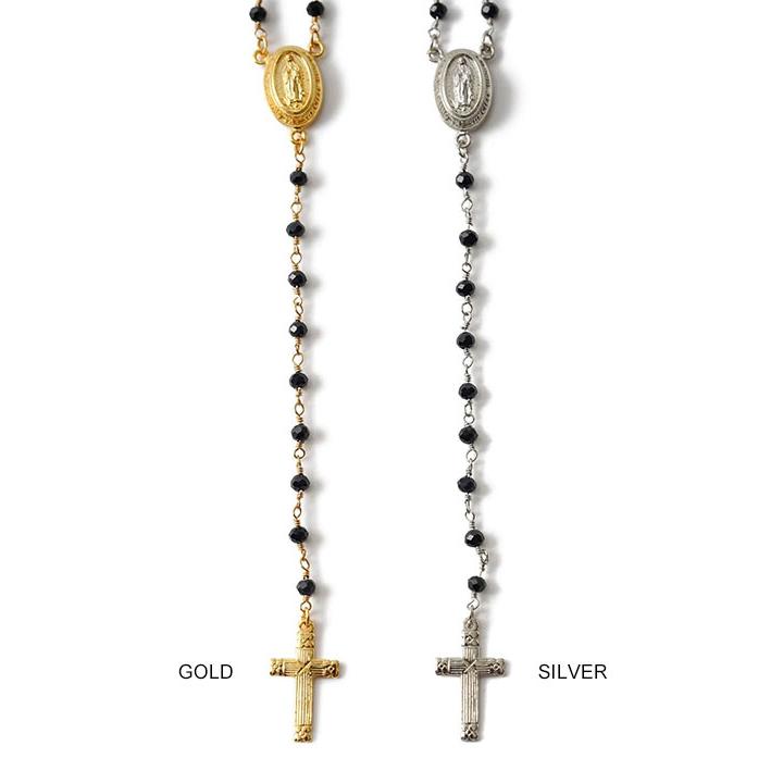 サブサエティ ネックレス SUBCIETY Rosary necklace subciety メンズ ロザリオ ビーズ チェーン 送料無料 ストリート