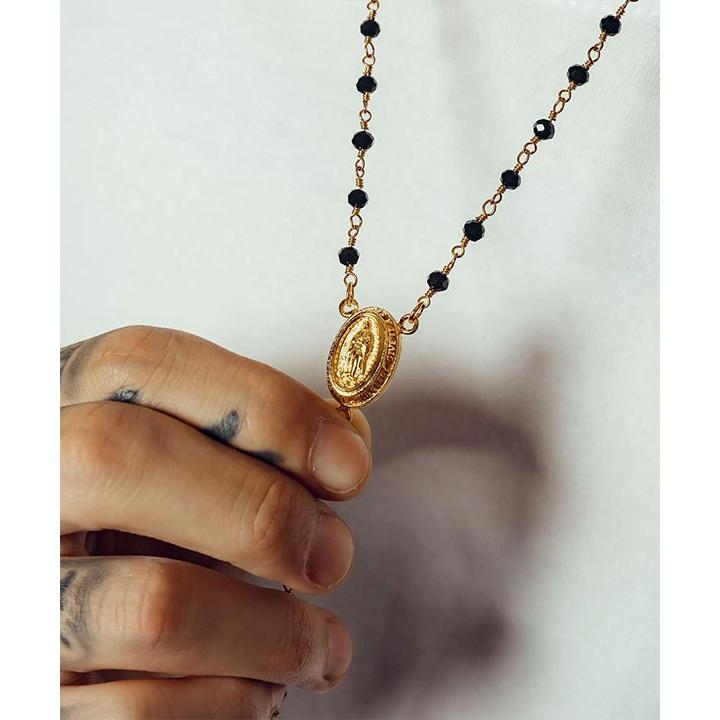 サブサエティ ネックレス SUBCIETY Rosary necklace subciety メンズ ロザリオ ビーズ チェーン 送料無料 ストリート