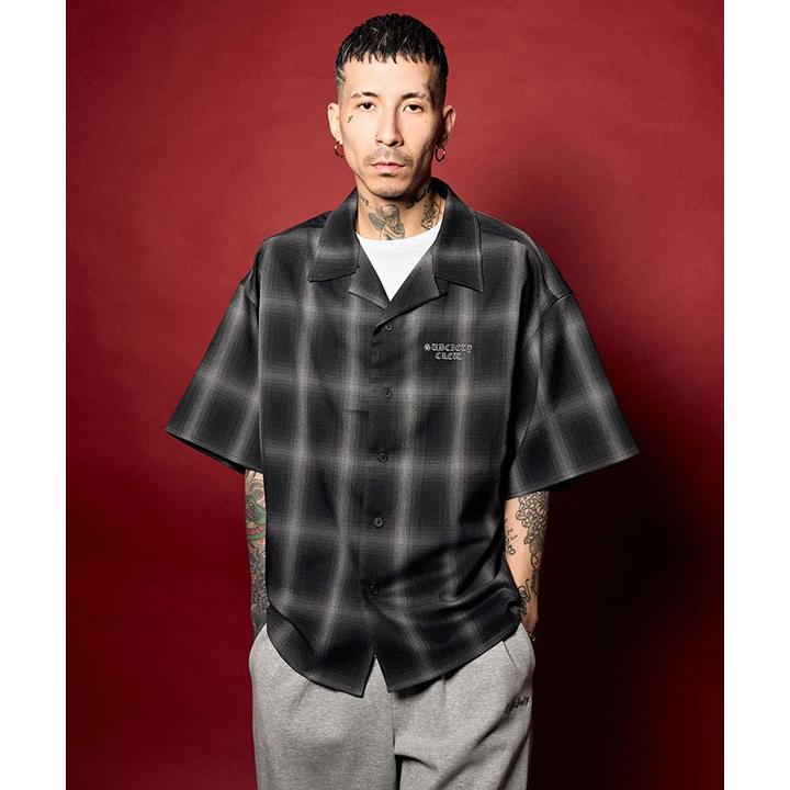 Subciety（サブサエティ） シャツ SUBCIETY Ombre check shirt メンズ