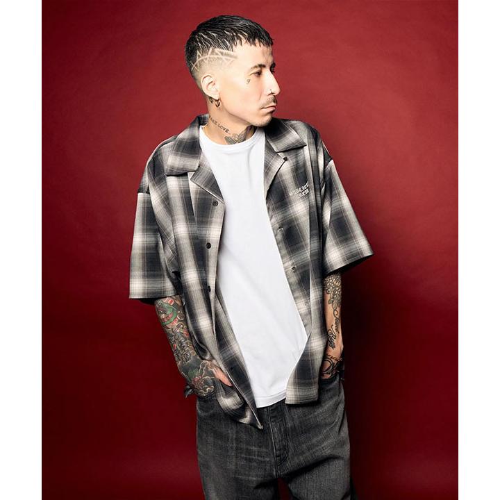 Subciety（サブサエティ） シャツ SUBCIETY Ombre check shirt メンズ