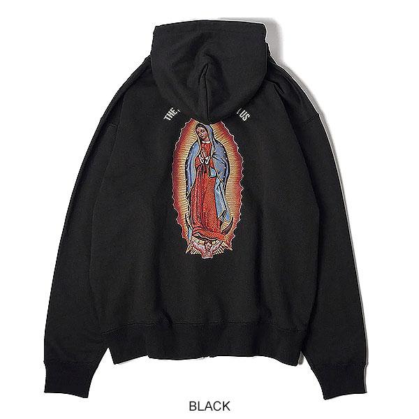 サブサエティ パーカー SUBCIETY Guadalupe zip hoodie subciety メンズ ジップパーカー スウェット ヘビーウェイト 裏起毛 送料無料