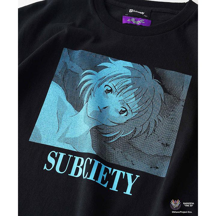 Subciety（サブサエティ） EVANGELION × Tシャツ SUBCIETY DISC7 (REI