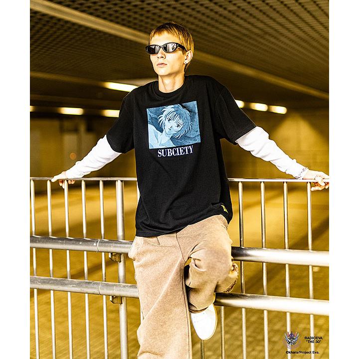 Subciety（サブサエティ） EVANGELION × Tシャツ SUBCIETY DISC7 (REI