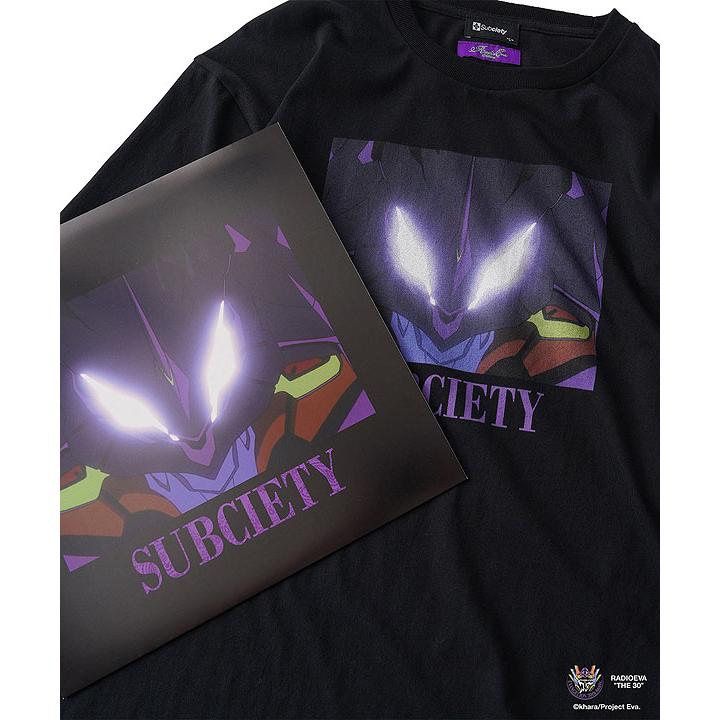 Subciety（サブサエティ） EVANGELION × Tシャツ SUBCIETY DISC8