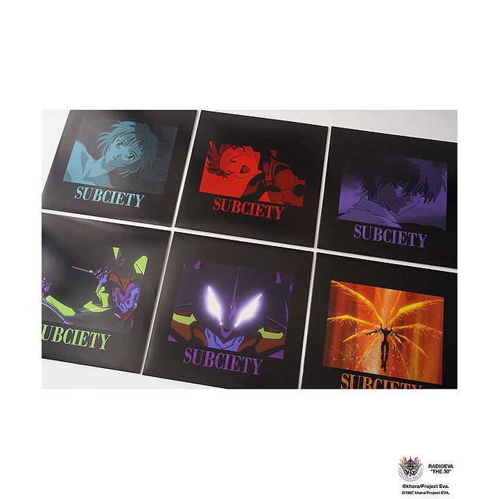 Subciety（サブサエティ） EVANGELION × Tシャツ SUBCIETY DISC8