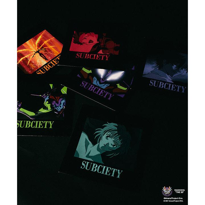 Subciety（サブサエティ） EVANGELION × Tシャツ SUBCIETY DISC8