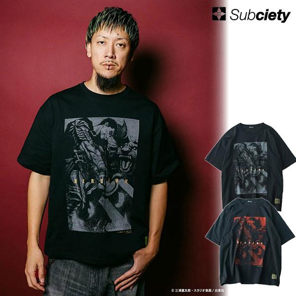 Subciety（サブサエティ） ベルセルク × Tシャツ SUBCIETY Guts tee