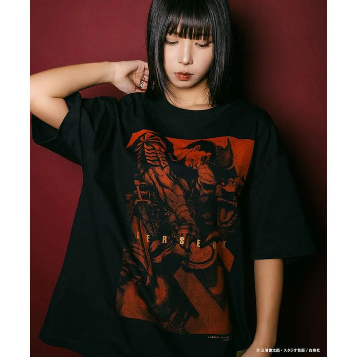 ベルセルク × Subciety SUBCIETY サブサエティ Guts tee メンズ Tシャツ 半袖 コラボ ベルセルク BERSERK 送料無料 atftps Subciety（サブサエティ） ベルセルク × Tシャツ SUBCIETY Guts tee