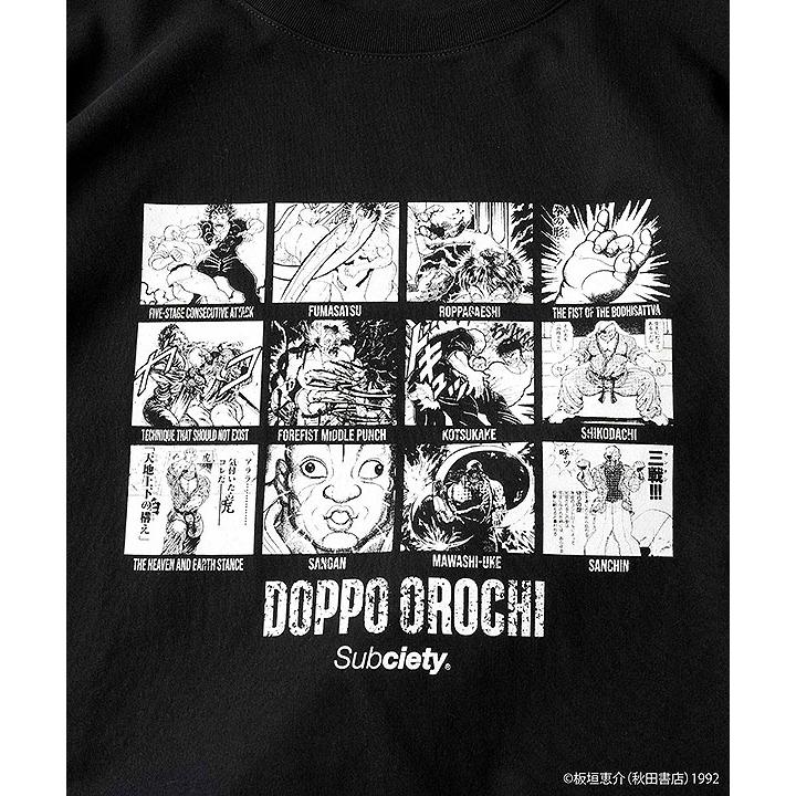 Subciety（サブサエティ） 刃牙 × 先行予約 6月下旬入荷予定 Tシャツ