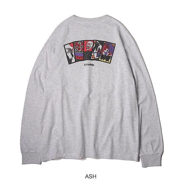 Subciety（サブサエティ） Tシャツ SUBCIETY Five lights L/S tee