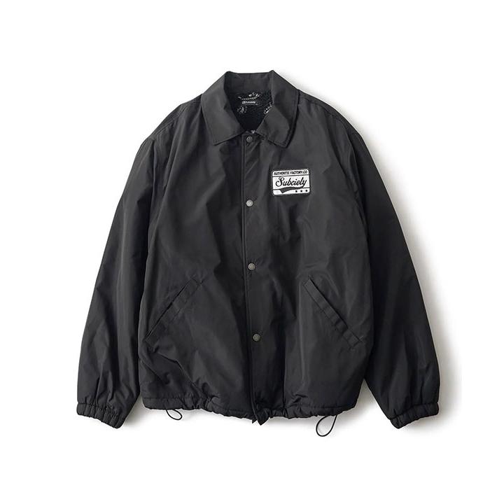 サブサエティ　subciety コーチジャケット　ナイロン　ジャンパー　ブルゾン Subciety（サブサエティ） ジャケット SUBCIETY Boa coach jkt