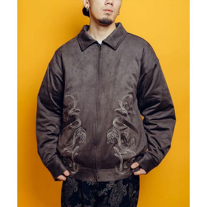 Subciety（サブサエティ） ジャケット SUBCIETY Padded suede swing