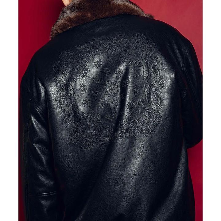 Subciety（サブサエティ） ジャケット SUBCIETY Fur lining faux