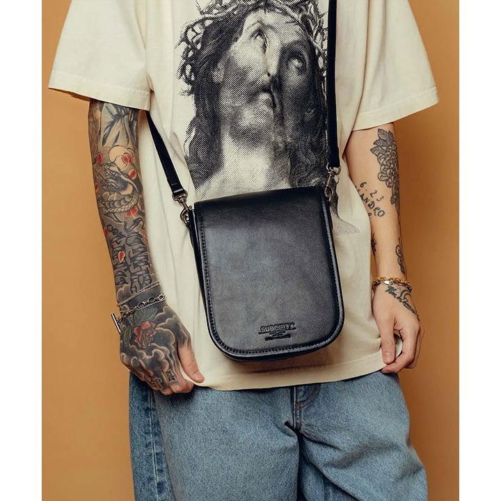 Subciety（サブサエティ） ショルダーバッグ SUBCIETY Leather mini