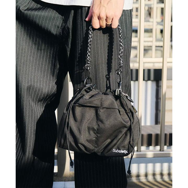 Subciety（サブサエティ） ショルダーバッグ SUBCIETY Kinchaku 2way