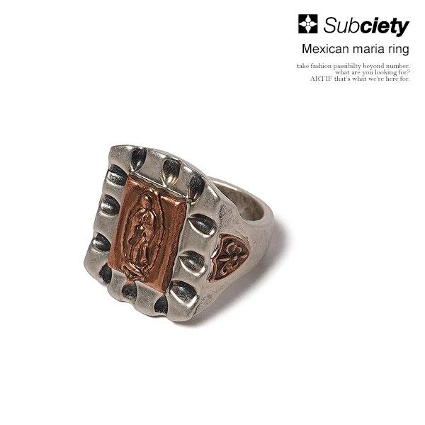 Subciety（サブサエティ） リング SUBCIETY Mexican maria ring