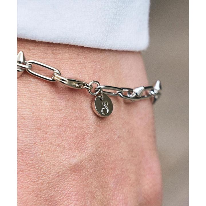 サブサエティ ブレスレット SUBCIETY Spike chain bracelet subciety メンズ チェーンブレスレット スパイクチェーン ジュエリーの画像