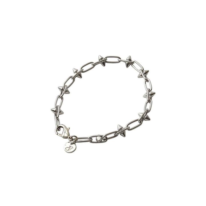 サブサエティ ブレスレット SUBCIETY Spike chain bracelet subciety メンズ チェーンブレスレット スパイクチェーン ジュエリーの画像