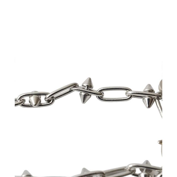 サブサエティ ブレスレット SUBCIETY Spike chain bracelet subciety メンズ チェーンブレスレット スパイクチェーン ジュエリーの画像