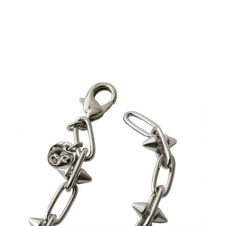 サブサエティ ブレスレット SUBCIETY Spike chain bracelet subciety メンズ チェーンブレスレット スパイクチェーン ジュエリーの画像