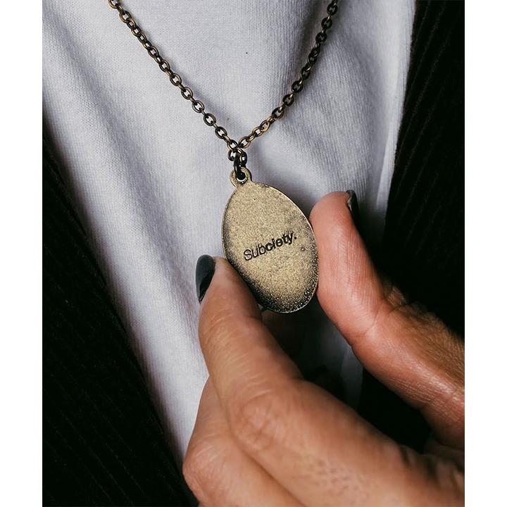 Subciety（サブサエティ） ネックレス SUBCIETY Metal necklace -maria