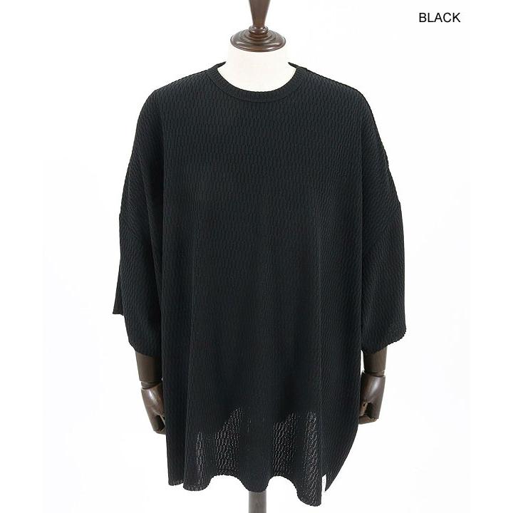 春夏 2nd 先行予約 5月下旬〜6月上旬入荷予定 グリムクラップ Tシャツ GLIMCLAP Jacquard texture T-shirt メンズ 送料無料 【phiten】