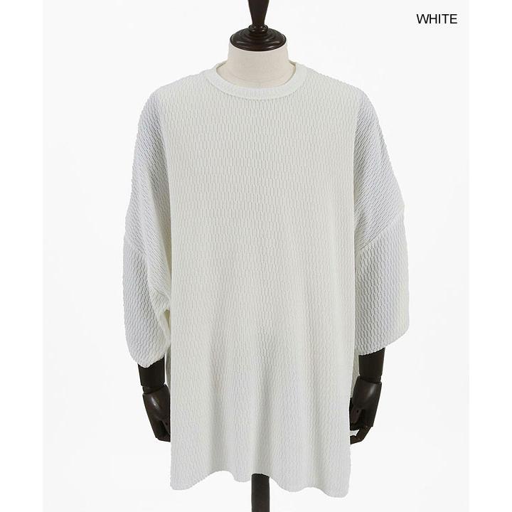 春夏 2nd 先行予約 5月下旬〜6月上旬入荷予定 グリムクラップ Tシャツ GLIMCLAP Jacquard texture T-shirt メンズ 送料無料 【phiten】