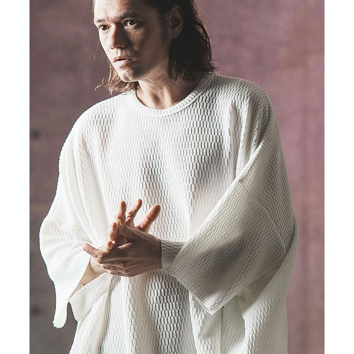春夏 2nd 先行予約 5月下旬〜6月上旬入荷予定 グリムクラップ Tシャツ GLIMCLAP Jacquard texture T-shirt メンズ 送料無料 【phiten】