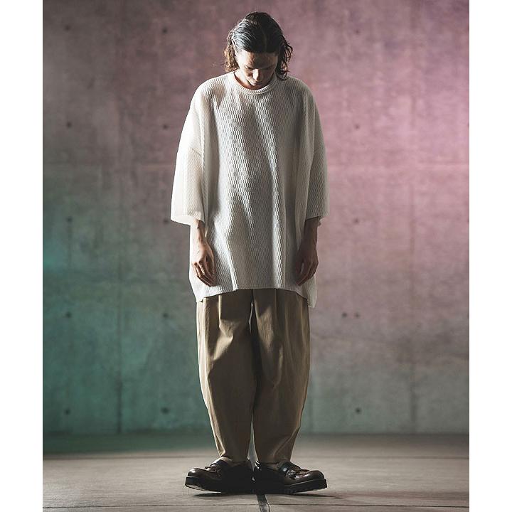 春夏 2nd 先行予約 5月下旬〜6月上旬入荷予定 グリムクラップ Tシャツ GLIMCLAP Jacquard texture T-shirt メンズ 送料無料 【phiten】
