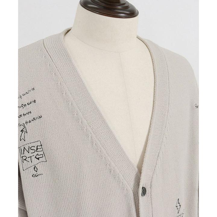 GLIMCLAP グリムクラップ カーディガン GLIMCLAP Sprinkled embroidery