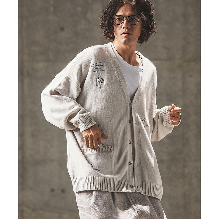 GLIMCLAP グリムクラップ Sprinkled embroidery design cardigan atftps GLIMCLAP グリムクラップ カーディガン GLIMCLAP Sprinkled embroidery